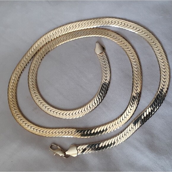 30 inch heavyweight gold chain - Picture 1 of 4